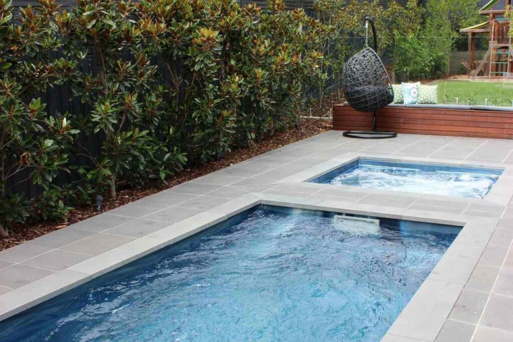 custom spa pool