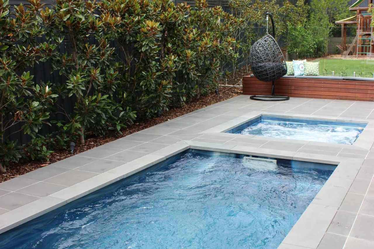 Custom spa pool