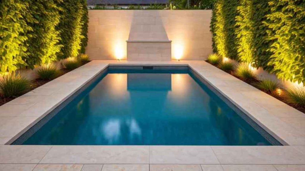 Stunning Plunge Pool at the Melbourne backyard