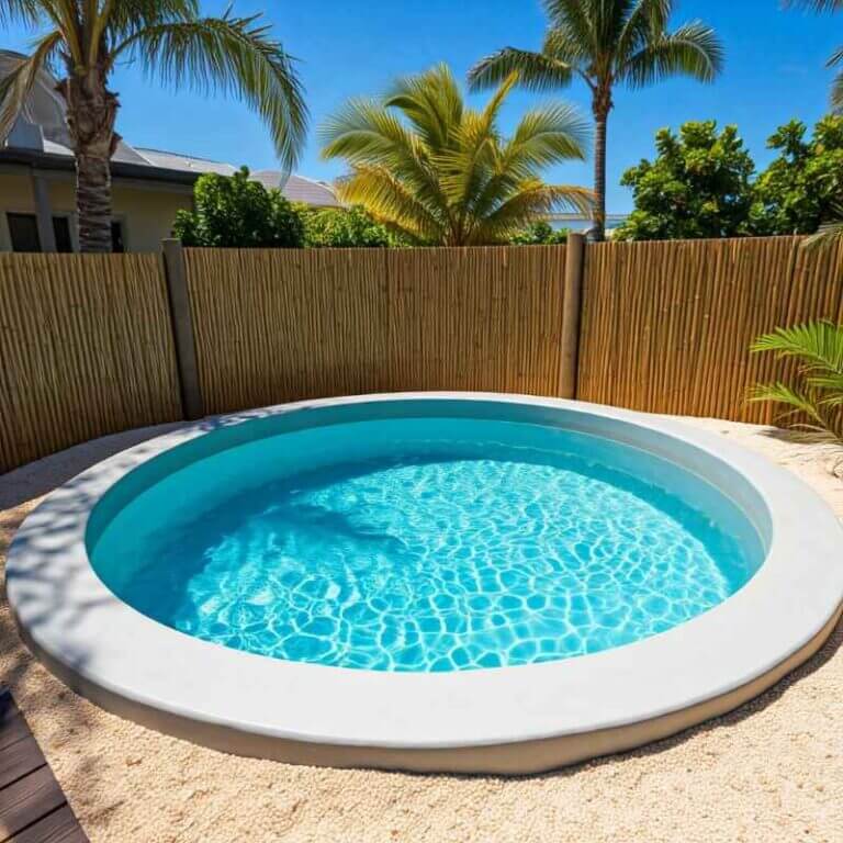 Round Plunge pool Melbourne