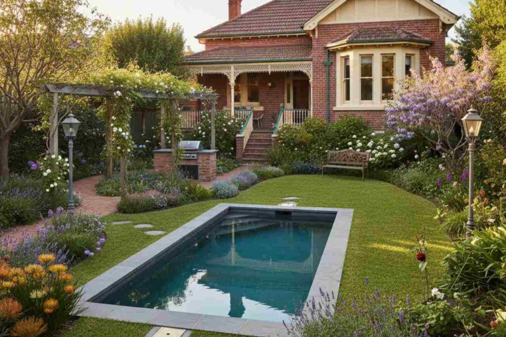 victorian edwardian homes in melbourne backyard 2